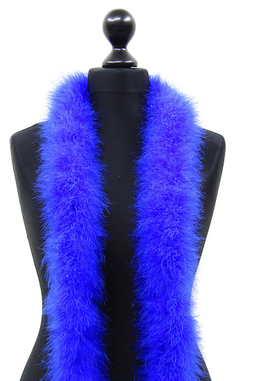 Marabou Boa 3ply blue 2m