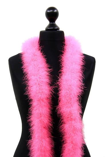 Marabou Boa 3ply pink 2m